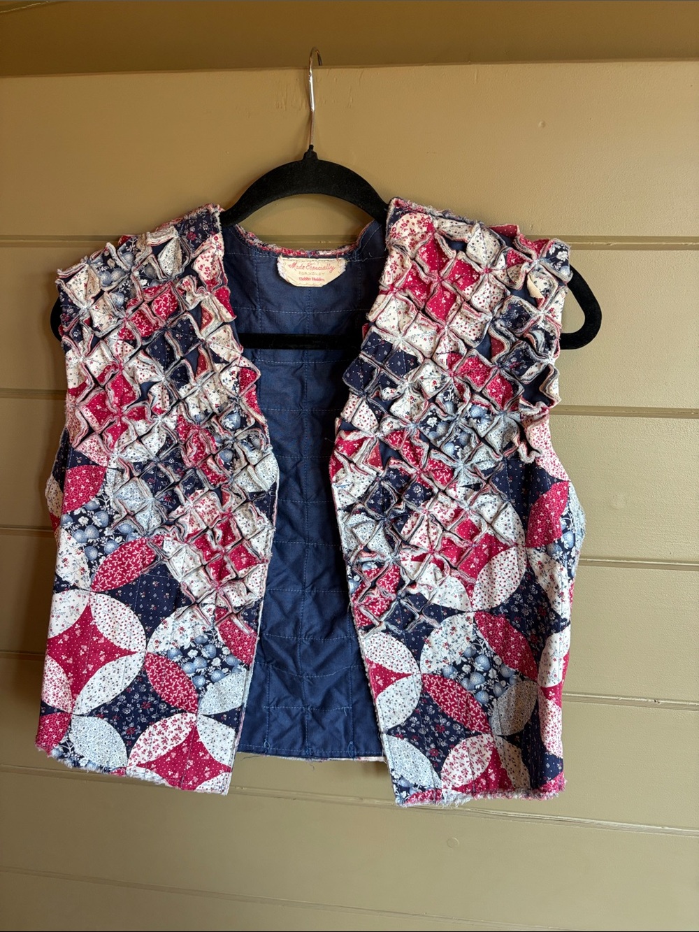 Vintage Quilted Patchwork Vest